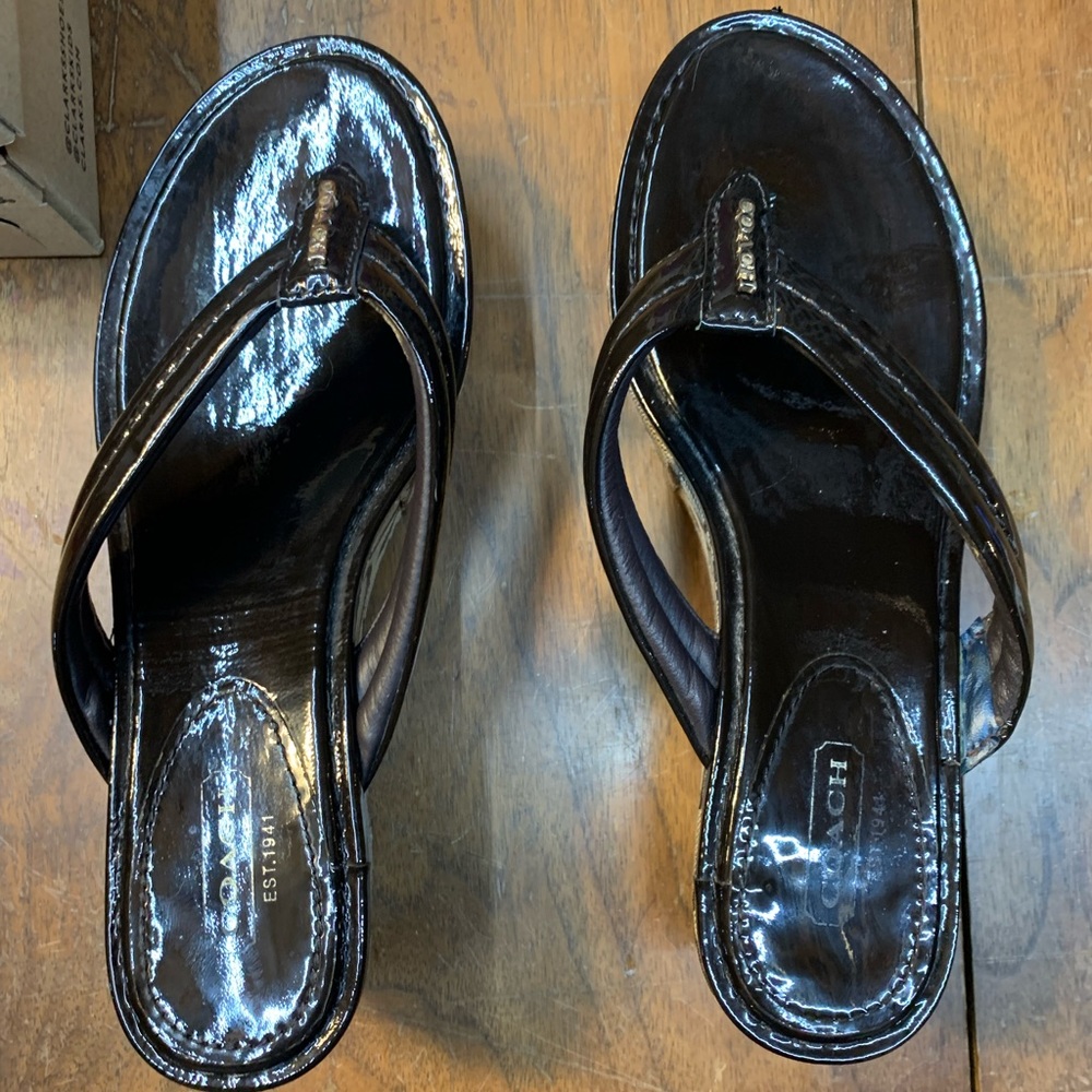 Coach sandals. Good condition
